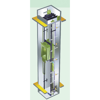 无机房乘客电梯